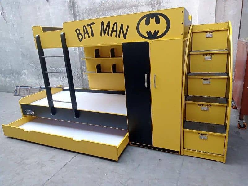 wardrobe bunk bed/kids bunk bed/bunk bed/triple bed 1