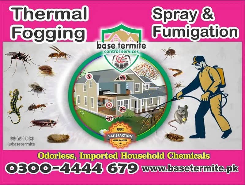 Deemak Control, Termite Control, Dengue Control, Bedbugs & Cockroaces 0