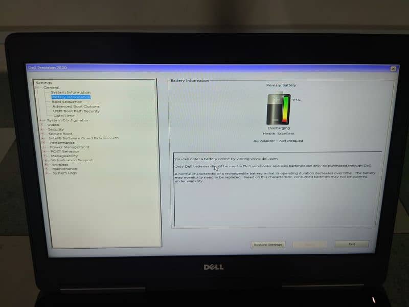 Dell workstation Laptop with Graphics Card For sale 9