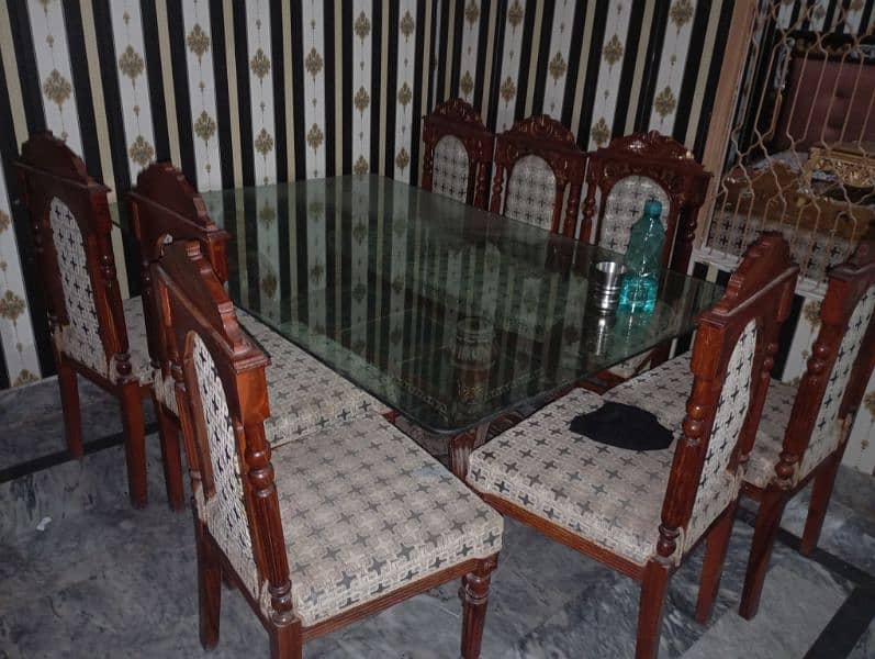 Dining table with chair 0