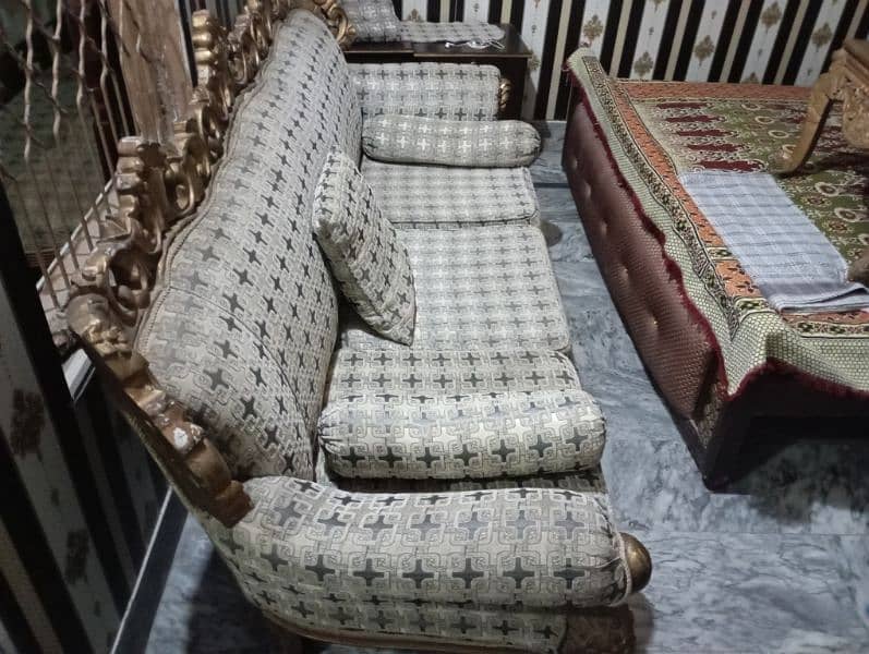 Sofa set with 5 seater 0