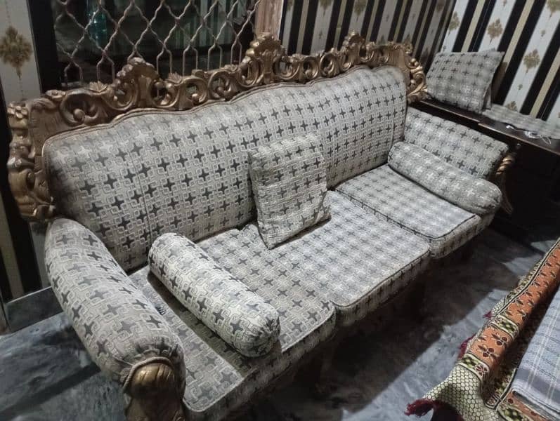 Sofa set with 5 seater 1