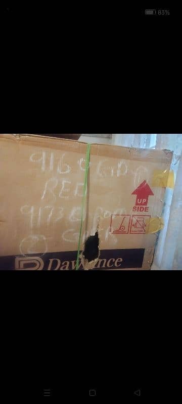 Dawlance brand new red refrigerator is for sale 1