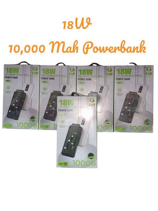 Compact Power Bank Charge 3 Devices at Once  Lightweight andl-Friendly 4