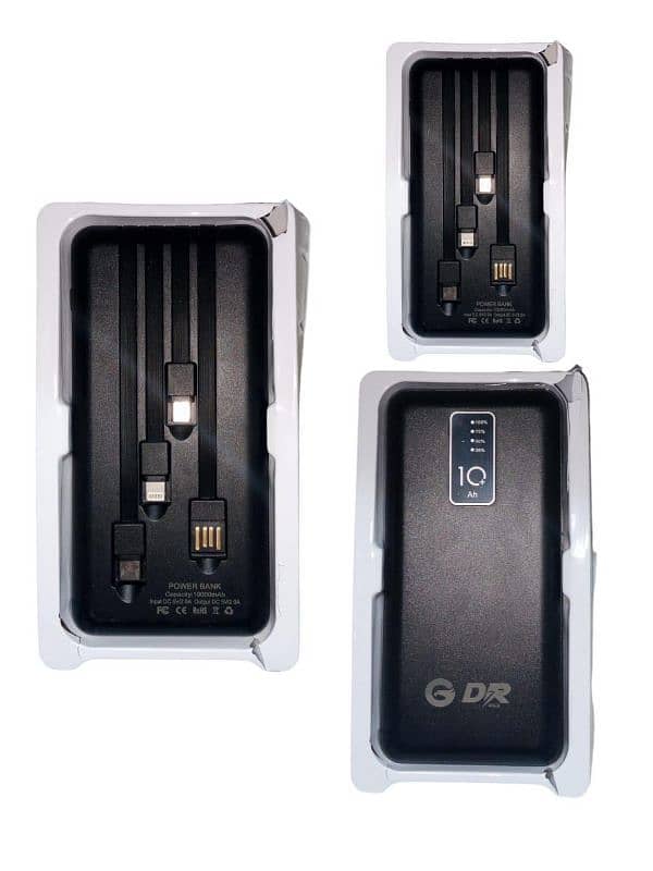 Compact Power Bank Charge 3 Devices at Once  Lightweight andl-Friendly 3