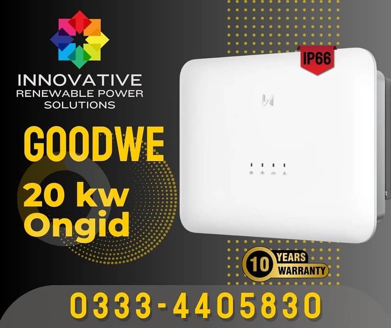 Goodwe 12kw g3 model ongrid inverter 5