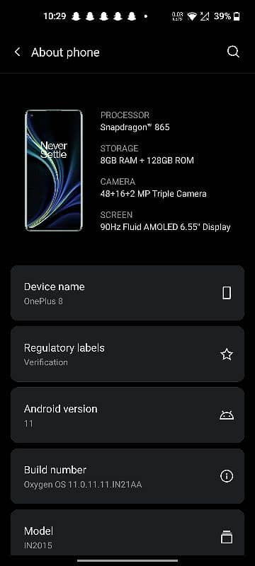 One plus 8 2