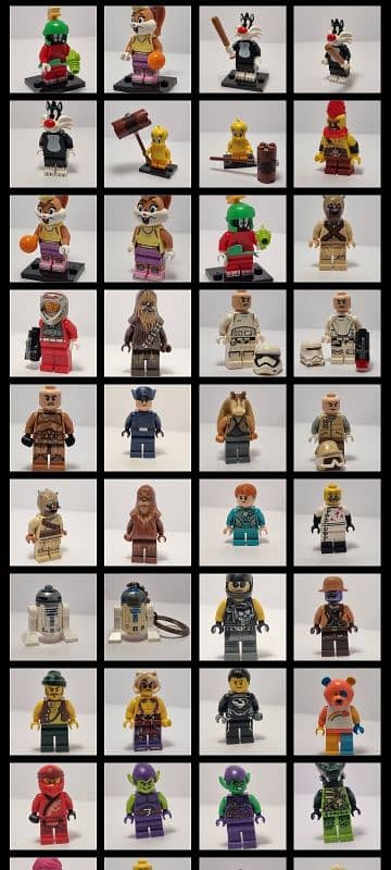Ahmad's Lego Mini Figures and Characters diffrnt prices 4