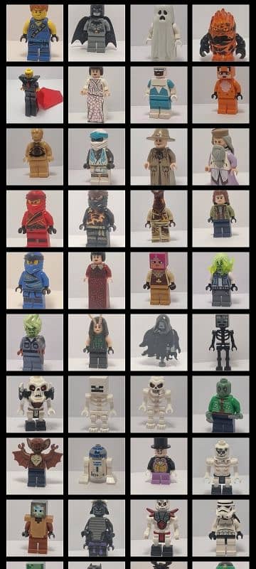 Ahmad's Lego Mini Figures and Characters diffrnt prices 6
