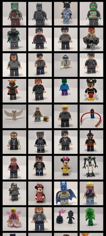 Ahmad's Lego Mini Figures and Characters diffrnt prices 8