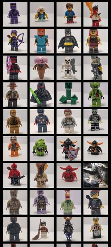 Ahmad's Lego Mini Figures and Characters diffrnt prices 9