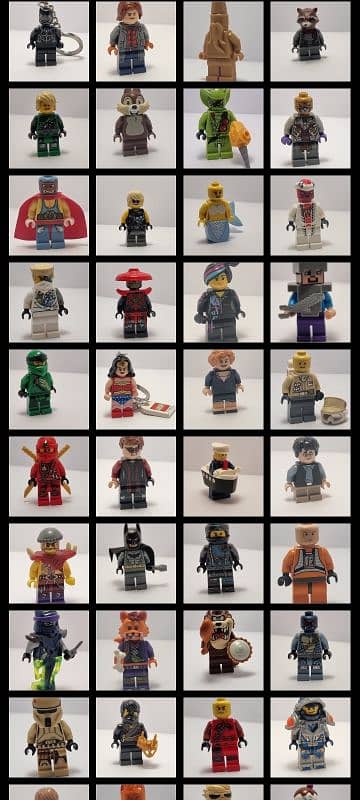 Ahmad's Lego Mini Figures and Characters diffrnt prices 12