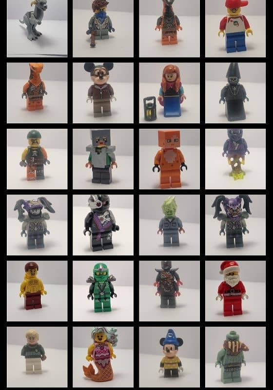 Ahmad's Lego Mini Figures and Characters diffrnt prices 14