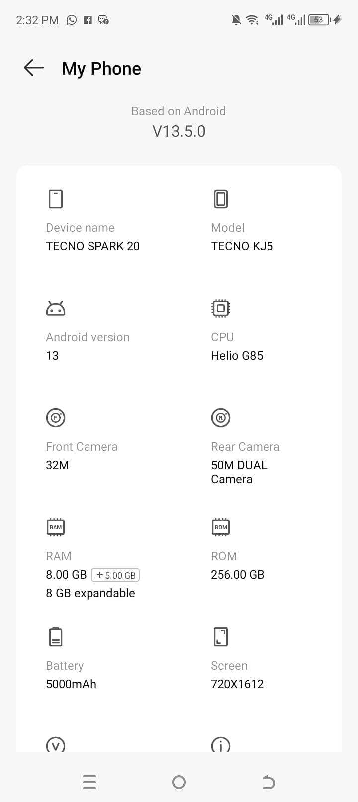 Tecno Spark Go 0