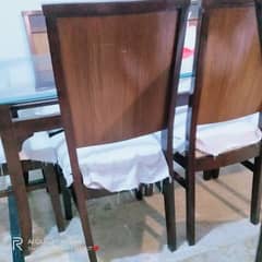 Dining Table for Sale with 8 chairs condition 10/8
