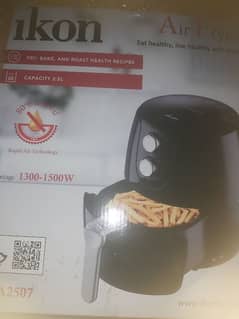 Ikon air fryer 2.5 ltr capasity
