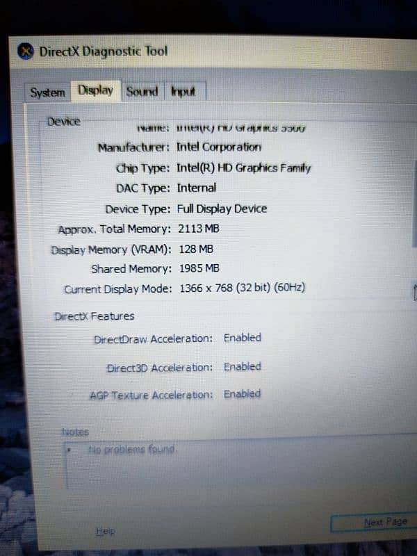 HP Core i5 5th Generation 4/128/500 7