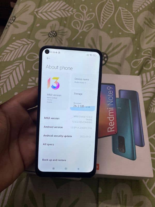 Redmi Note 9 In Good condition 8