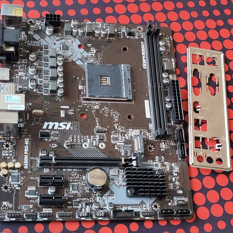 MSI B450M PRO-M2 MAX AMD AM4 Motherboard 3
