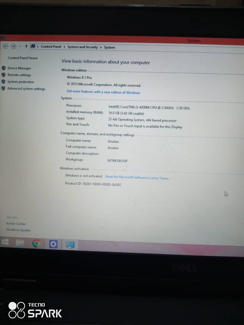 Dell Latitude E6440 i5 4th Generation 4