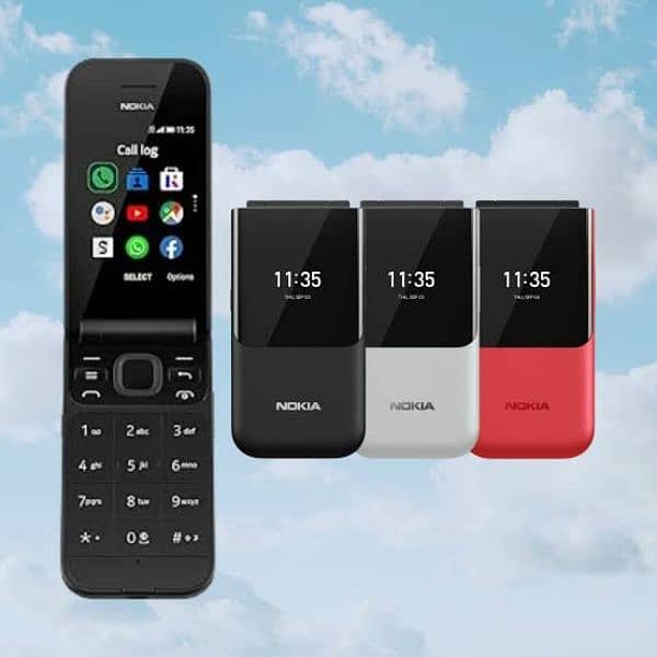 NOKIA 2720 FLIP V 4G •• WI-FI HOTSPOT •• ADVANCE TELECOM WARANTY 0