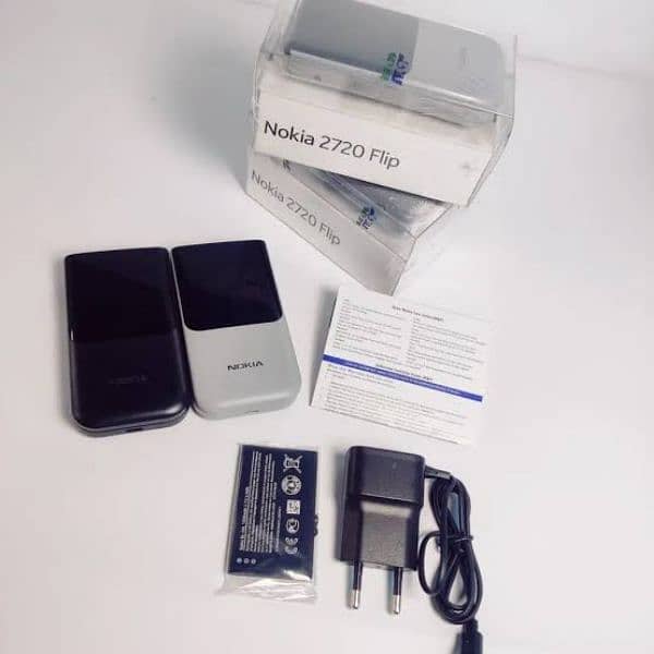 NOKIA 2720 FLIP V 4G •• WI-FI HOTSPOT •• ADVANCE TELECOM WARANTY 9