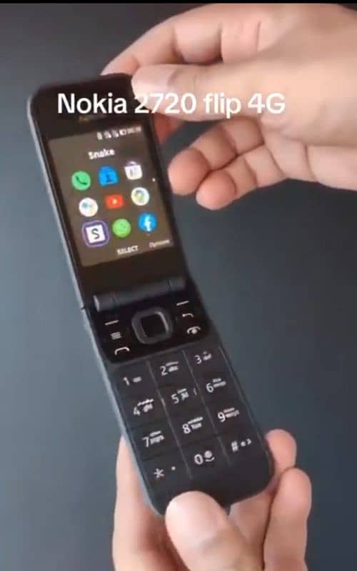NOKIA 2720 FLIP V 4G •• WI-FI HOTSPOT •• ADVANCE TELECOM WARANTY 11