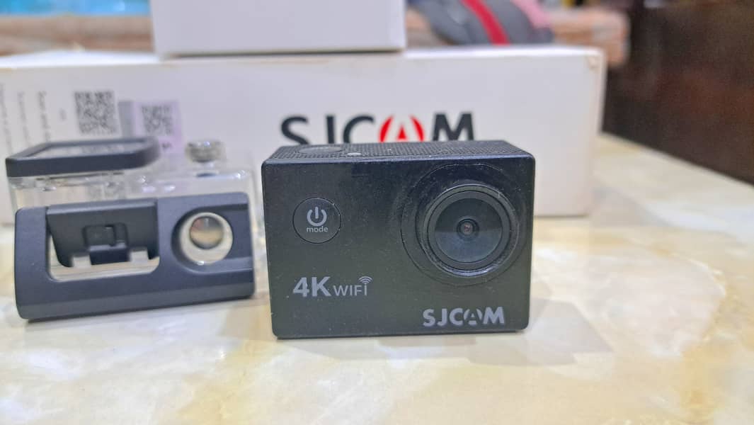 SJCAM - SJ4000 4k WiFi Action Camera (Original) with All Accessories 2