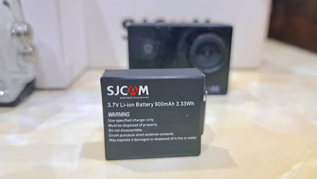 SJCAM - SJ4000 4k WiFi Action Camera (Original) with All Accessories 6