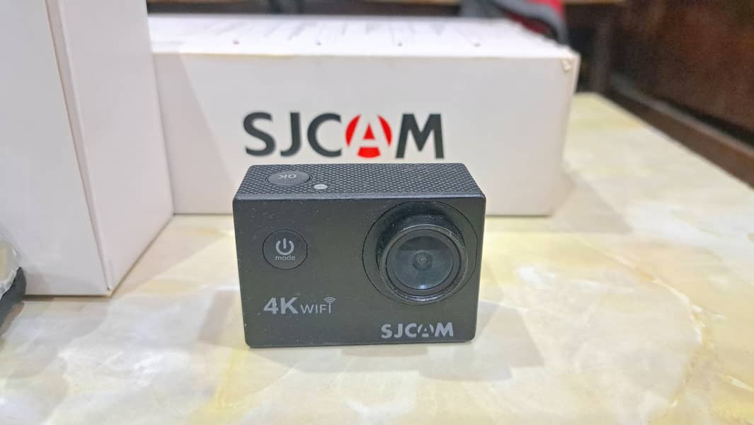 SJCAM - SJ4000 4k WiFi Action Camera (Original) with All Accessories 9