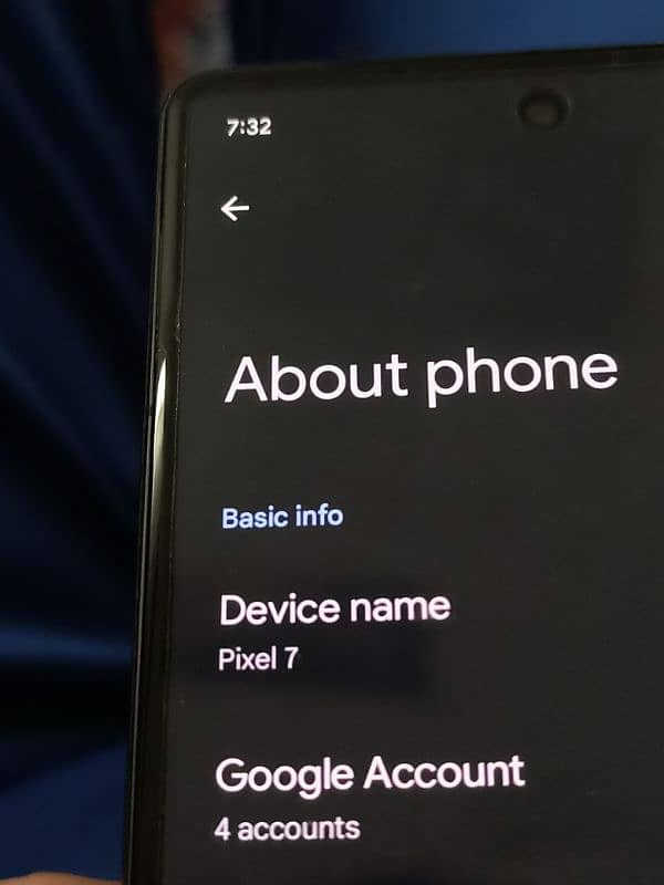 google pixel 7 6