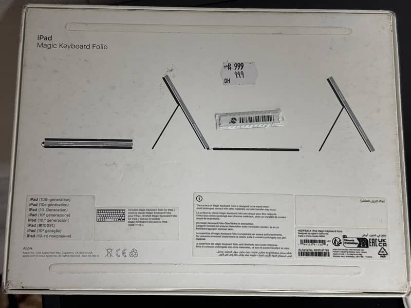 IPad 10th Generation 64GB Blue With Magic Keyboard and Apple Pencil 2 12