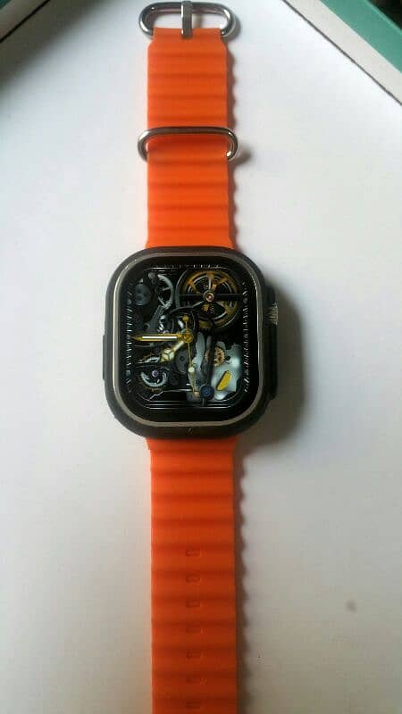 Crown 10+1 smart watch ultra 2 with 8 straps with box with charger 4