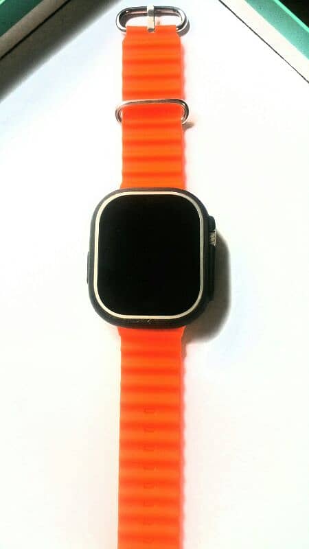 Crown 10+1 smart watch ultra 2 with 8 straps with box with charger 0