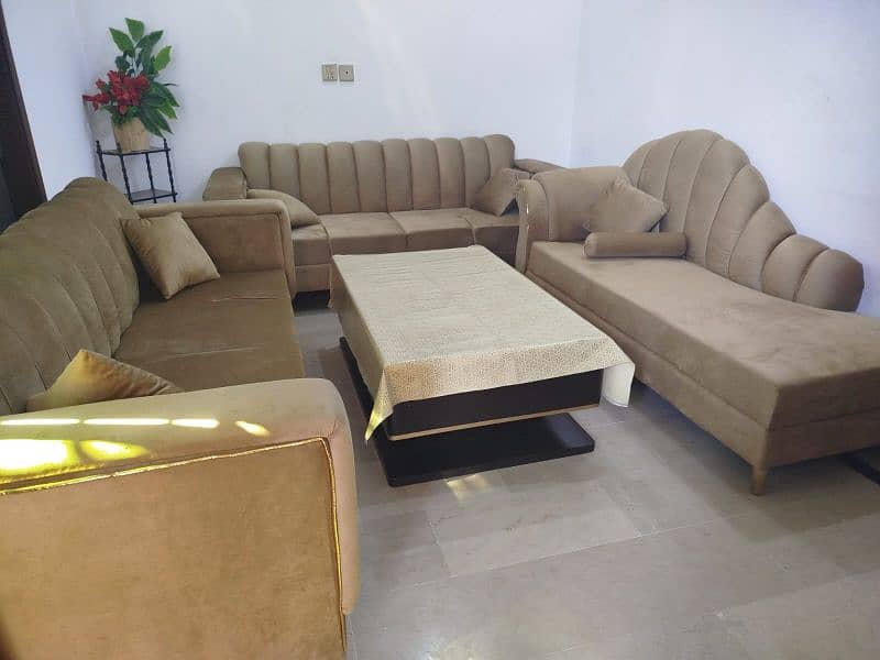 9 seater sofa new condition 3 seater dewan, 3 seater 2 sofas 2