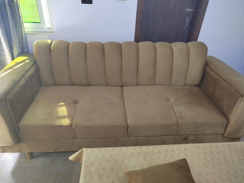 9 seater sofa new condition 3 seater dewan, 3 seater 2 sofas 4