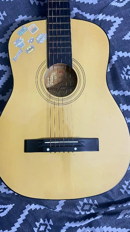 Classical style Acoustic guitar and in almost new condition 2