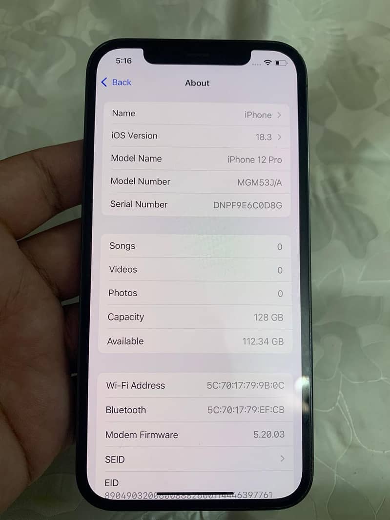 Apple iPhone 12 Pro 128-GB PTA Approved 11