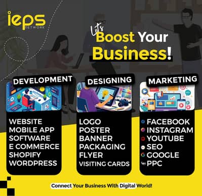 Web, App, Software, Shopify, ECommerce,Social Media, Development