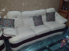leather 7 seater sofa