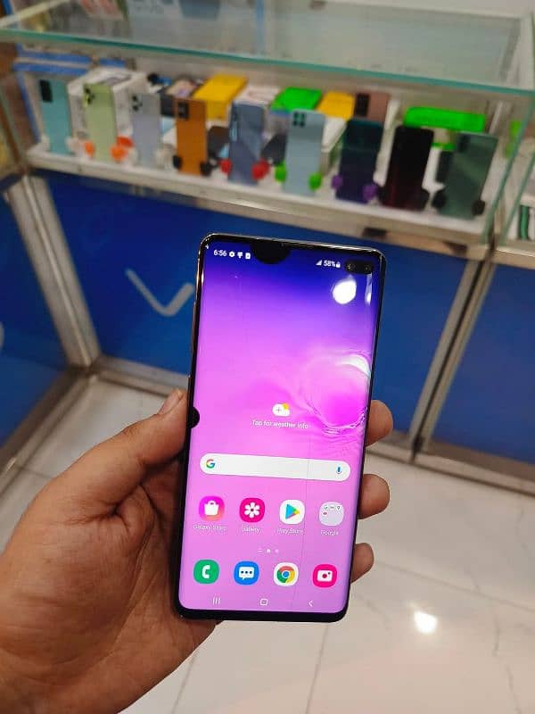 Samsung S10 plus 8GB 128GB Spot & Glass Crack 1