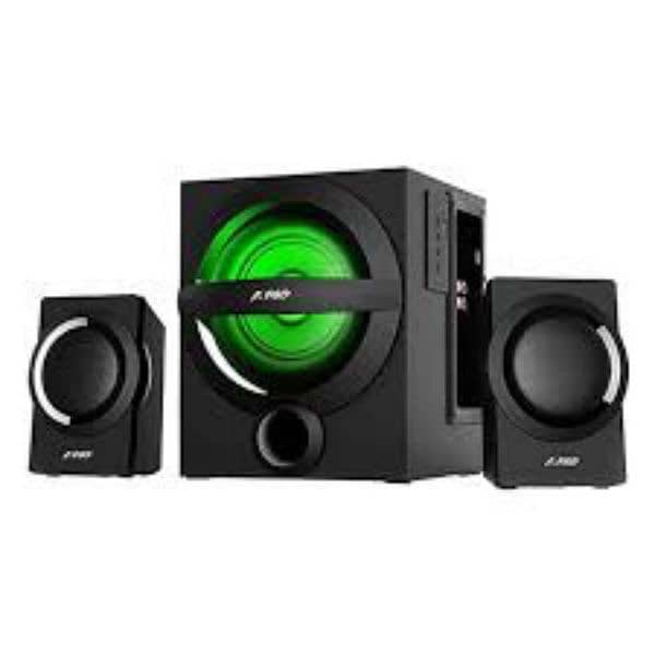 F & D A140X multi media Bluetooth speakers - black 0