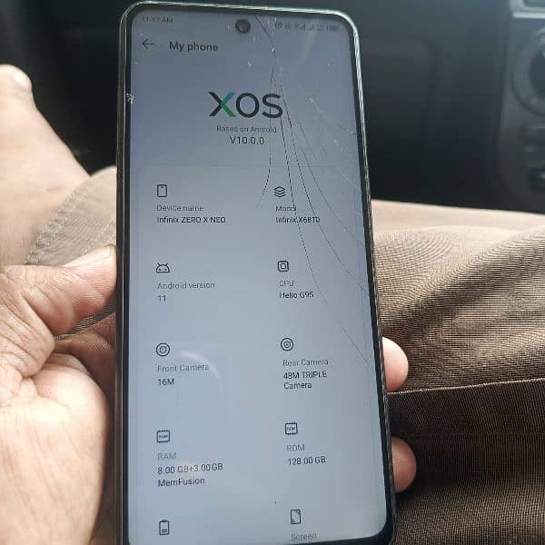 infinix zero x neo mobile h 6/128 2