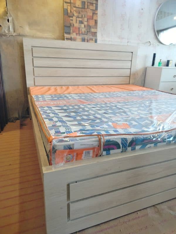 King Bed 2 side tables best quality in your choice colours 7
