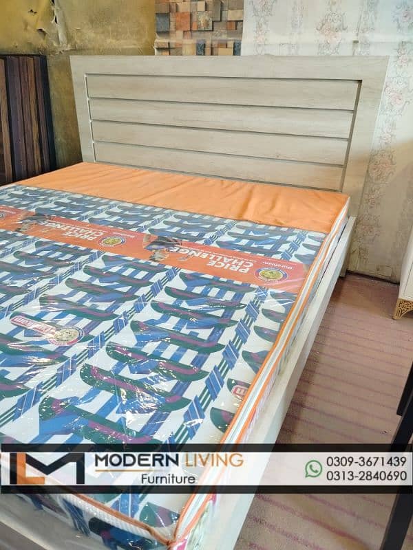 King Bed 2 side tables best quality in your choice colours 8