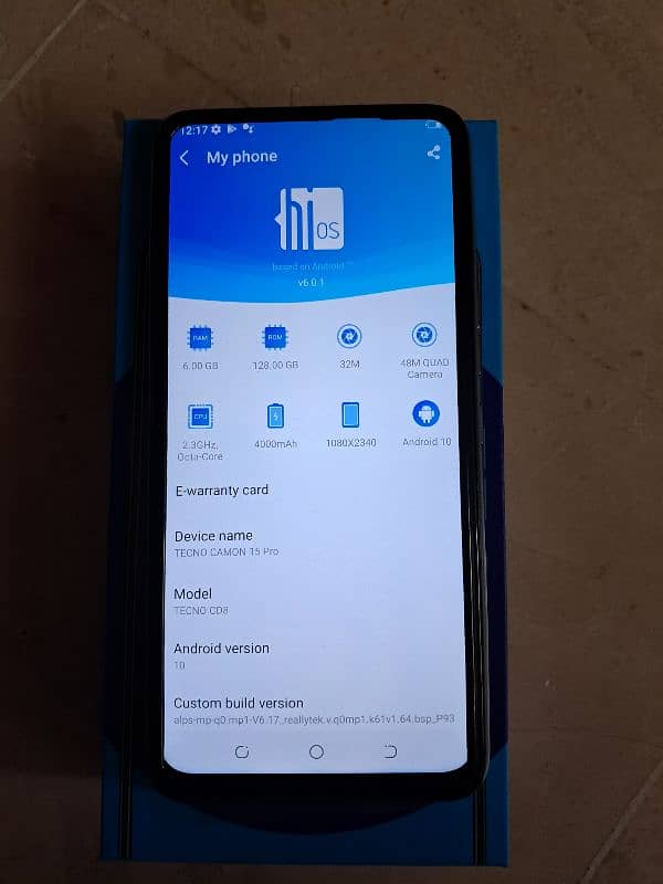 Tecno Camon 15 pro 6 128 All Ok 5