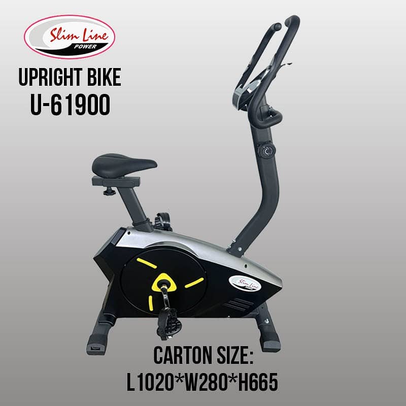 Upright bike U-61900 fitness machine & gym equipments. 0