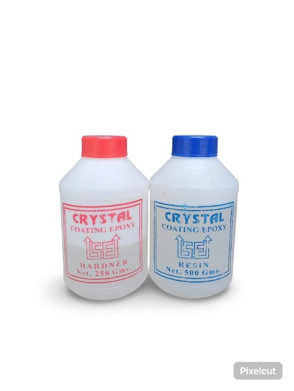 Epoxy Resin Flooring and Art - Crystal Clear Imported Quality - 1500ML 1