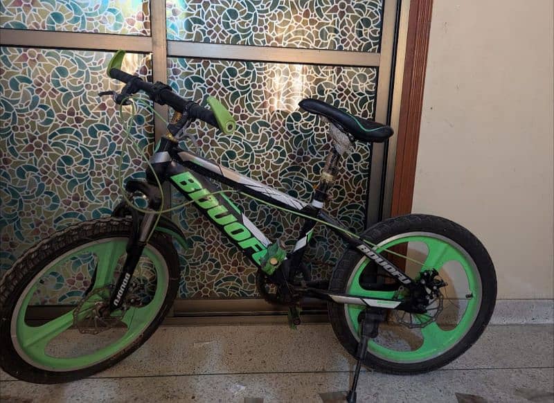 Bicycle  BDUOFU Green Racing Bicycle for kids. 3