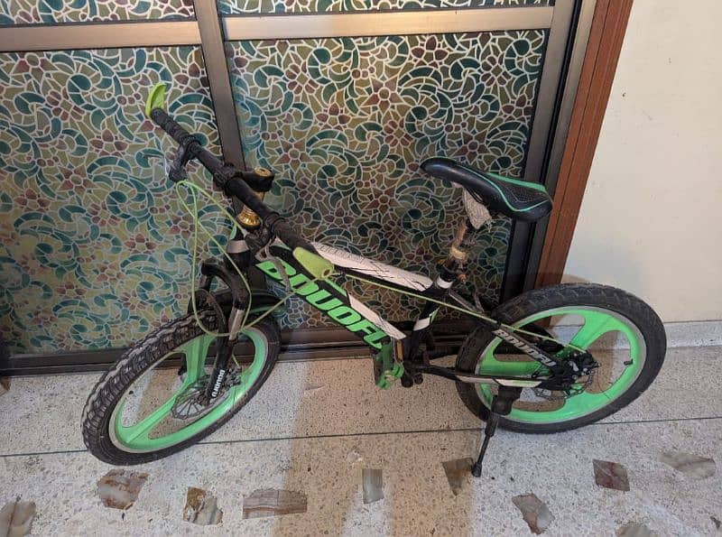 Bicycle  BDUOFU Green Racing Bicycle for kids. 4